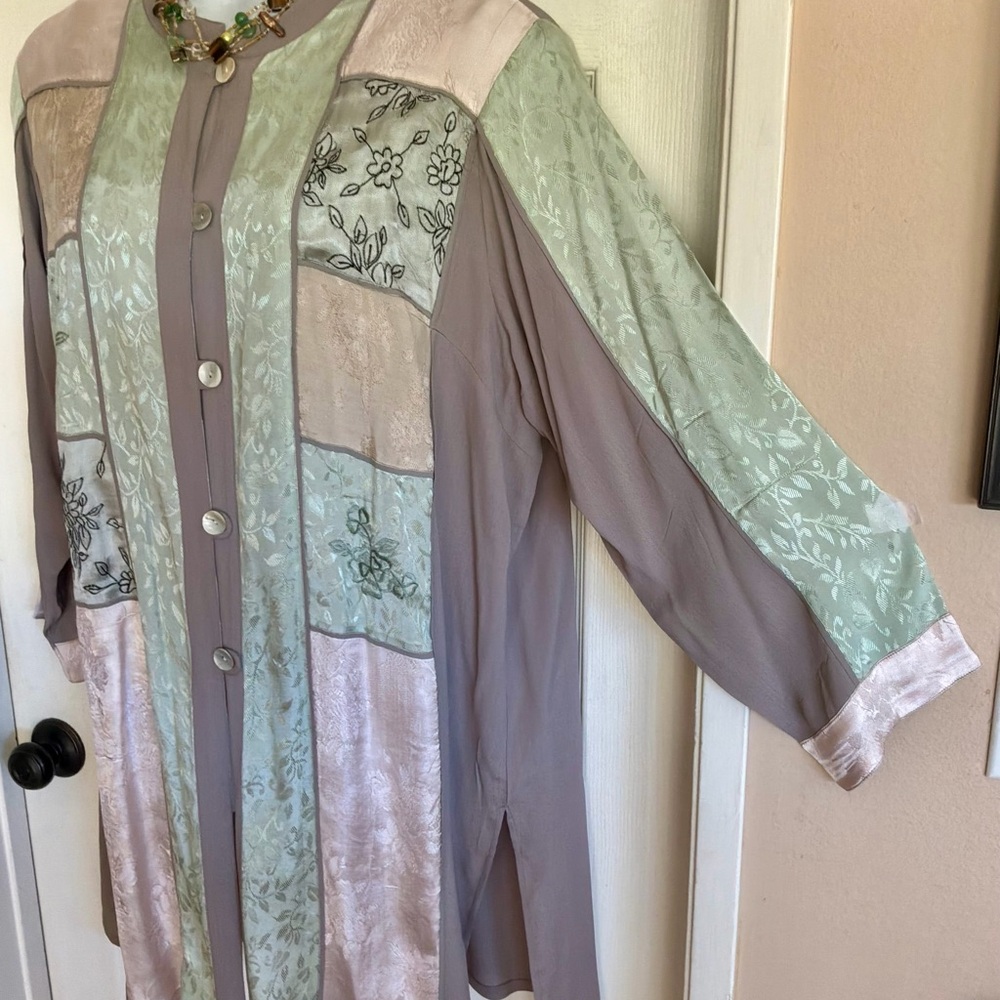 Boho Button Front Duster - image 8